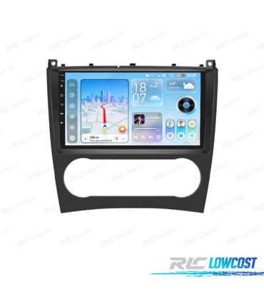 RÁDIO GPS ANDROID 13 MERCEDES CLASSE C W204 / GLK X204 08-12
