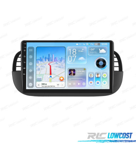 RÁDIO GPS ANDROID 13 FIAT 500 07-15