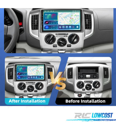 RÁDIO GPS ANDROID 13 NISSAN NV200 14-