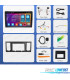 RÁDIO GPS ANDROID VOLKSWAGEN CARAVELLE 15-