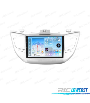 RÁDIO GPS ANDROID 13 HYUNDAI TUCSON 15-18