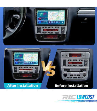 RÁDIO GPS ANDROID 13 PEUGEOT 406 95-04
