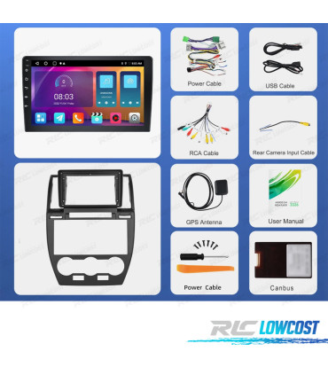 RÁDIO GPS ANDROID 13 LAND ROVER FREELANDER 07-14