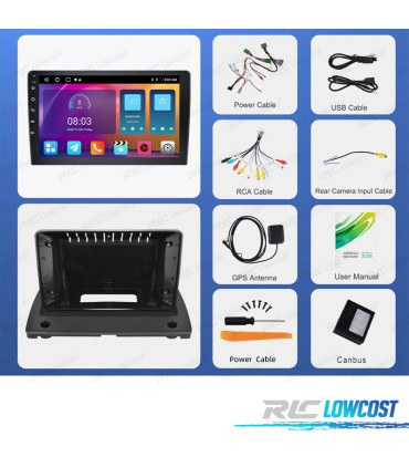 RÁDIO GPS ANDROID 13 VOLVO XC90 02-14