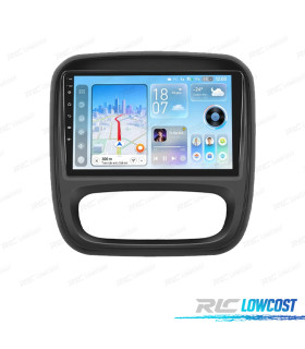 RÁDIO GPS ANDROID 13 RENAULT TRAFIC / OPEL VIVARO 14-19
