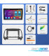 RÁDIO GPS ANDROID 13 HYUNDAI SANTA FE 06-12