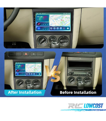 RÁDIO GPS ANDROID 13 VOLKSWAGEN GOLF V 03-08