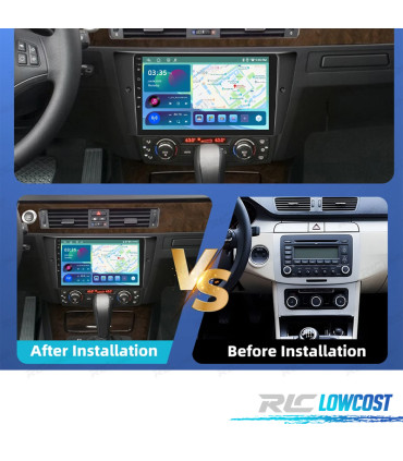 RÁDIO GPS ANDROID 13 BMW E90 / E91 / E92 / E93 05-14
