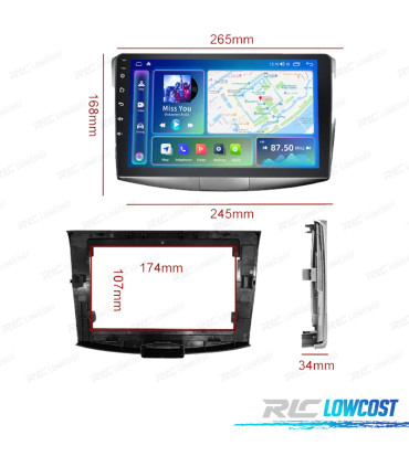RÁDIO GPS ANDROID 13 BMW E90 / E91 / E92 / E93 05-14