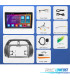 RÁDIO GPS ANDROID 13 TOYOTA RAV4 00-06