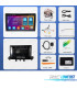 RÁDIO GPS ANDROID 13 RENAULT MEGANE 08-14