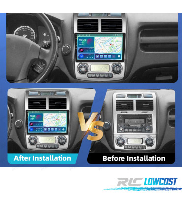 RÁDIO GPS ANDROID 13 KIA SPORTAGE 04-10