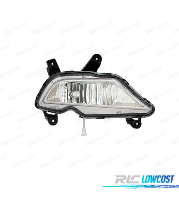 FAROL DE NEVOEIRO DIR HYUNDAI I20 3 5P 15- TRANSPARENTE
