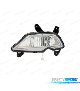 FAROL DE NEVOEIRO ESQ. HYUNDAI I20 3 5P 15- TRANSPARENTE