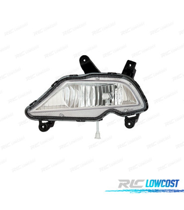 FAROL DE NEVOEIRO ESQ. HYUNDAI I20 3 5P 15- TRANSPARENTE
