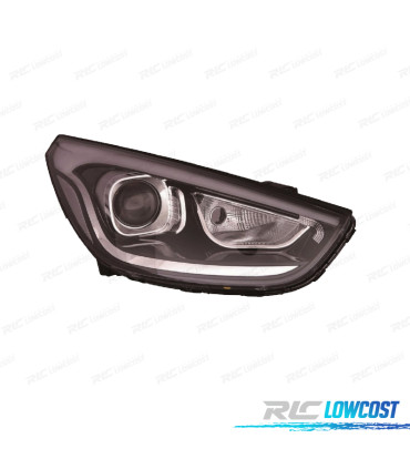 FAROL DIR HYUNDAI IX35 13- PRETO