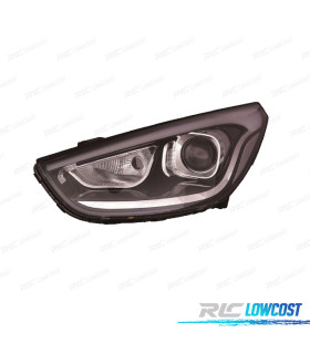 FAROL ESQ HYUNDAI IX35 13- PRETO