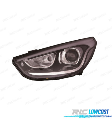 FAROL ESQ HYUNDAI IX35 13- PRETO