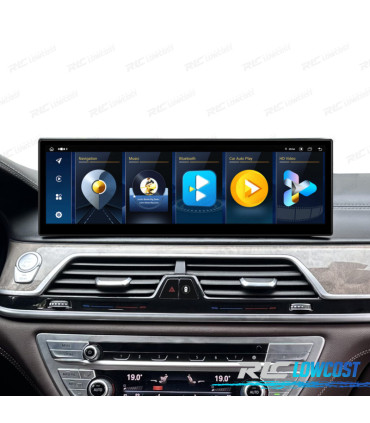 RÁDIO GPS ANDROID 14 BMW SÉRIE 7 G11 / G12 15" 8GB+128GB