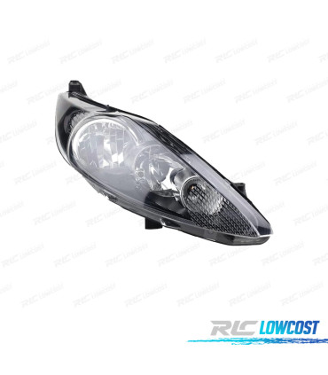 FAROL DIR FORD FIESTA 08-12 FUNDO PRETO