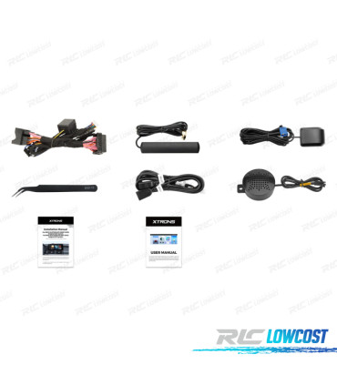 RÁDIO GPS ANDROID 14 BMW X5 F15 / X6 F16 NBT 10.25" 8GB+128GB