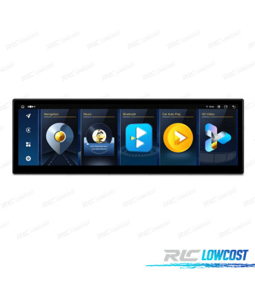 RÁDIO GPS ANDROID 14 BMW SÉRIE 5 F07 GT NBT 14" 8GB+128GB
