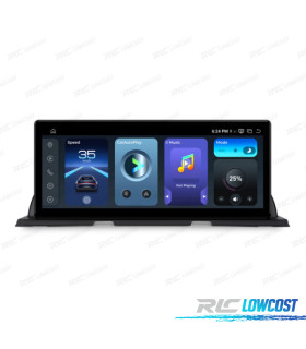RÁDIO GPS ANDROID 14 BMW SÉRIE 6 F06 / F12 / F13 NBT 12.3" 8GB+256GB