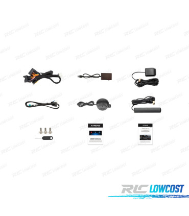 RÁDIO GPS ANDROID 14 MERCEDES CLASSE E C207 / A207 12.3" 4GB+64GB