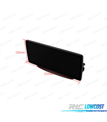 RÁDIO GPS ANDROID 14 MERCEDES CLASSE E C207 / A207 12.3" 4GB+64GB