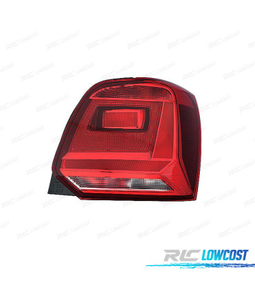FAROLIM DIR WV VOLKSWAGEN POLO 6C 14-17 VERMELHO ESCURO
