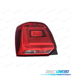 FAROLIM ESQ WV VOLKSWAGEN POLO 6C 14-17 VERMELHO ESCURO