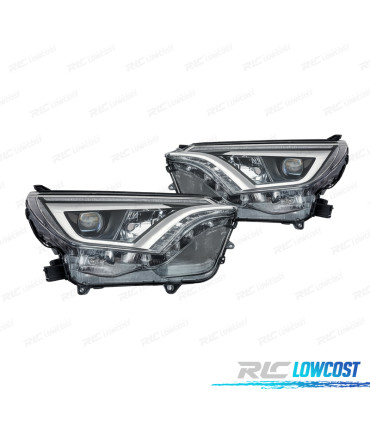 FARÓIS TOYOTA RAV-4 16-18 COM MOTOR