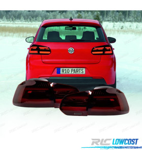 FAROLINS TRASEIROS LED VW GOLF 6 08-12 LOOK MK8