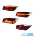 FAROLINS AUDI A7 4G 10-17 LOOK RS7 LED VERMELHO FUMADO