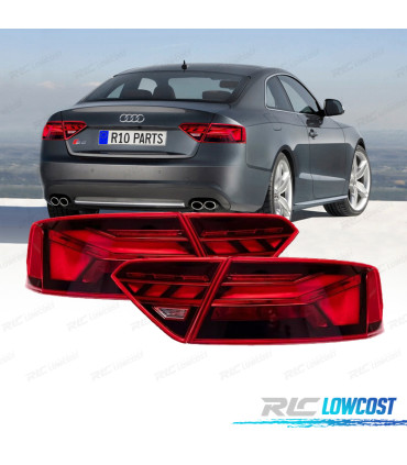 FAROLINS TRASEIROS AUDI A5 07-12 LOOK A5 2020