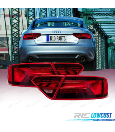 FAROLINS TRASEIROS AUDI A5 07-12 LOOK A5 2020 LED