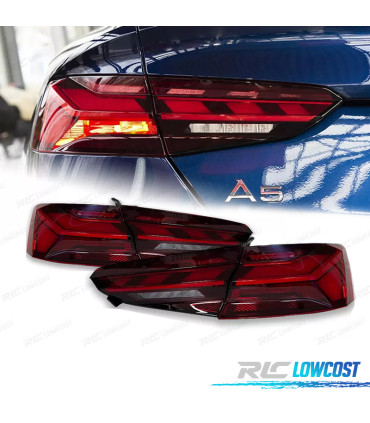 FAROLINS TRASEIROS AUDI A5 12-16 LOOK A5 2020