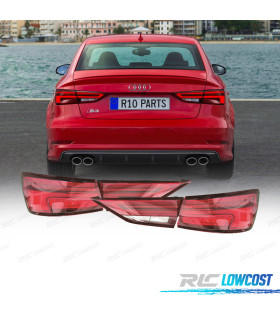 FARÓIS AUDI A3 8V 13-16 LOOK RESTYLING