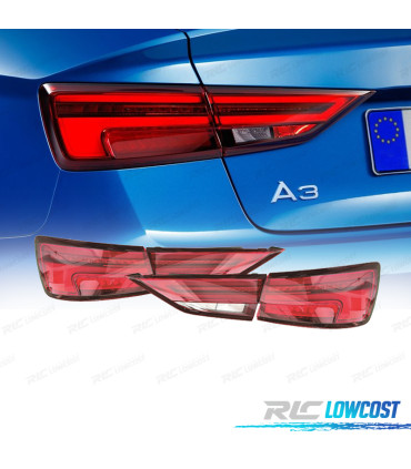 FARÓIS AUDI A3 8V 16-20 LED