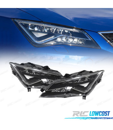 FARÓIS LED SEAT LEON 13-20
