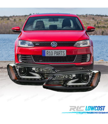 FARÓIS XENON VOLKSWAGEN JETTA 12-18 LOOK GLI