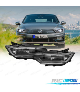 FARÓIS VOLKSWAGEN PASSAT 15-19 LOOK B8.5