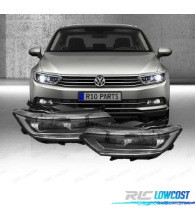 FARÓIS VOLKSWAGEN PASSAT 15-19 LOOK B8.5 LED