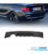 DIFUSOR BMW F22 F23 LOOK M PERFORMANCE PRETO MATE OO---