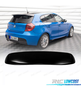 SPOILER AILERON BMW E87 LOOK AERO PRETO BRILHANTE
