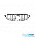 GRELHA FRONTAL MERCEDES W205 14-18 LOOK AMG GT CHROME BLACK