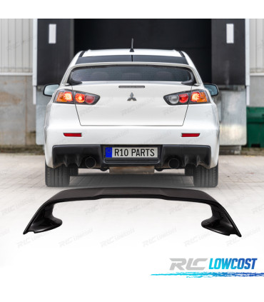 AILERON SPOILER MITSUBISHI LANCER 07-15 LOOK EVO X ABS