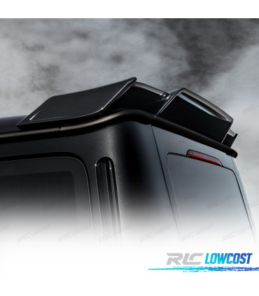 AILERON MERCEDES W463 W464 W483 89-18 ASPECTO BRABUS PRETO BRILHANTE