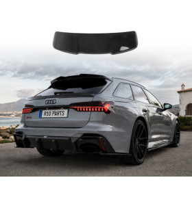 AILERON VIDRO AUDI A6 C8 F2 18- PRETO BRILHANTE