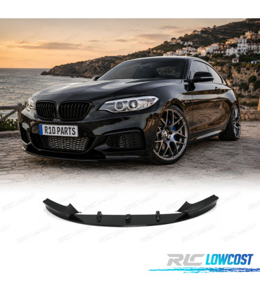 SPOILER LIP BMW F22 COUPE PRETO BRILHANTE